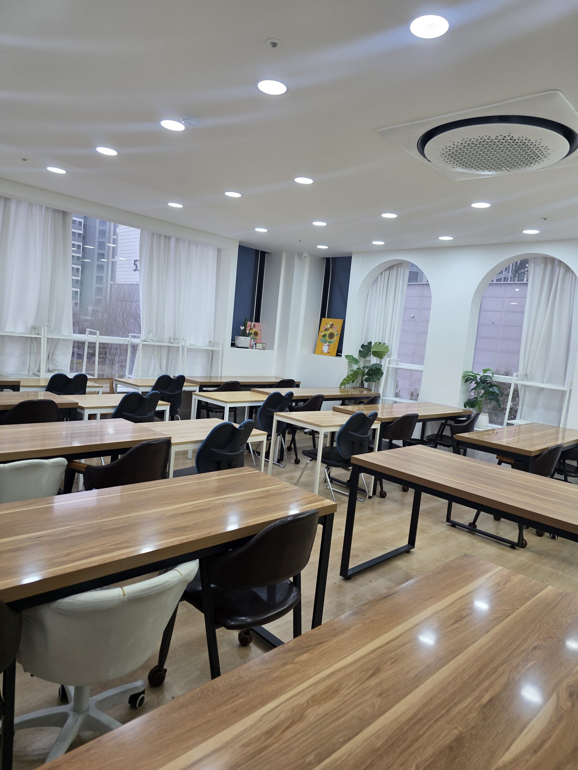 다산동 수학학원 새봄가우스학원 내부 환경